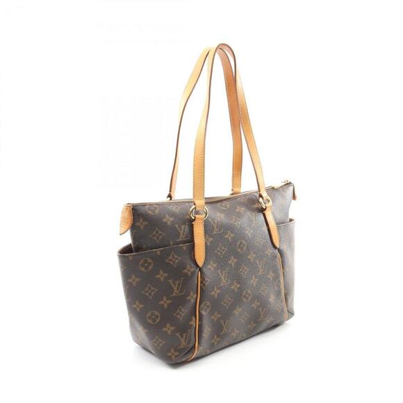 LOUIS VUITTON Brown Monogram Leather Tote Bag - Picture 2 of 11